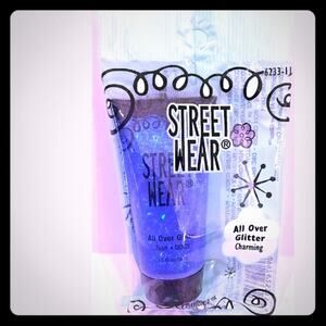 Revlon All Over Glitter Hair To Toes Street Wear Iridescent Blue Charming New
